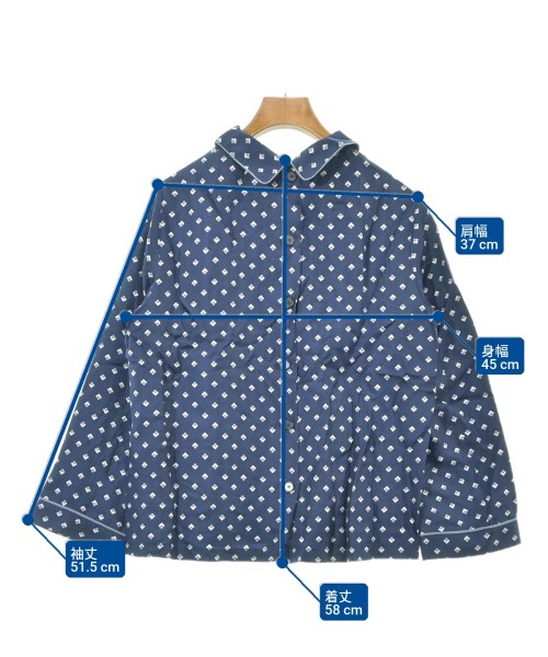 MAX MARA WEEK END LINE（マックスマーラ　ウィークエンドライン）カジュアルシャツ 紺 サイズ:42(M位) レディース/2200610752056