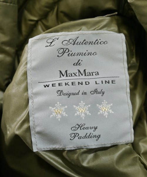 MAX MARA WEEK END LINE（マックスマーラ　ウィークエンドライン）ダウンジャケット/ダウンベスト カーキ サイズ:40(M位) レディース/2200611333018
