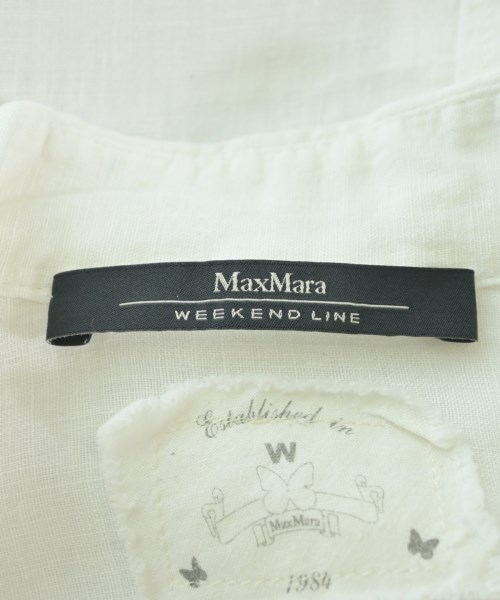 MAX MARA WEEK END LINE（マックスマーラ　ウィークエンドライン）カジュアルシャツ 白 サイズ:L レディース/2200615089065