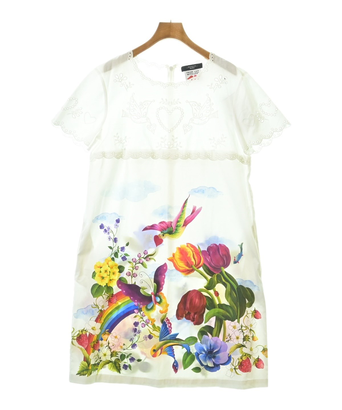 マックスマーラ　MaxMara 白　ワンピース　オフホワイト マダム] 101801 アイコンコート, white | Max Mara