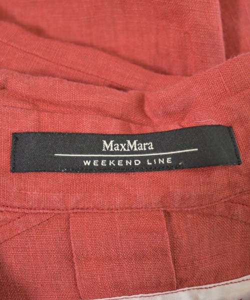 MAX MARA WEEK END LINE（マックスマーラ　ウィークエンドライン）カジュアルシャツ 赤 サイズ:-(M位) レディース/2200608359052