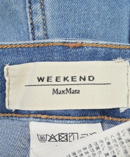 MAX MARA WEEK END LINE（マックスマーラ　ウィークエンドライン）デニムパンツ 青 サイズ:36(XS位) レディース/2200615401157