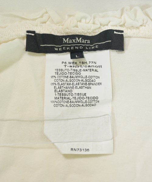 MAX MARA WEEK END LINE（マックスマーラ　ウィークエンドライン）ノースリーブ 白 サイズ:L レディース/2200617133025
