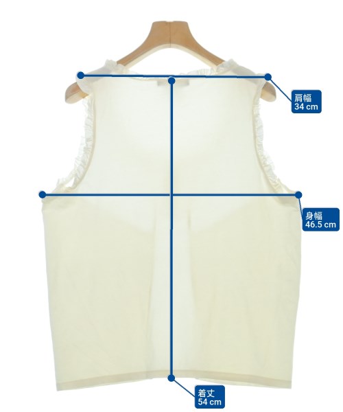 MAX MARA WEEK END LINE（マックスマーラ　ウィークエンドライン）ノースリーブ 白 サイズ:L レディース/2200617133025