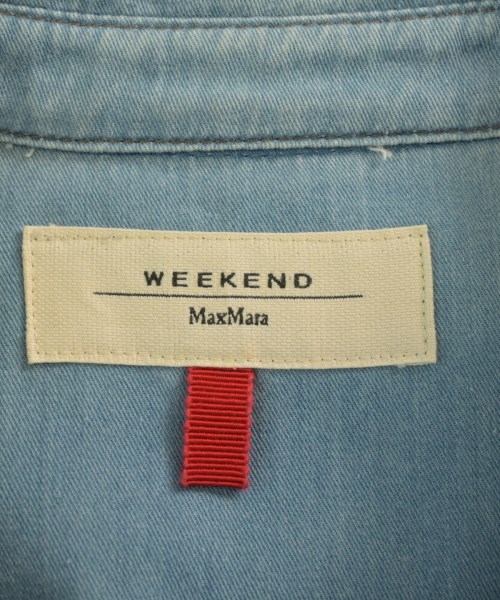 MAX MARA WEEK END LINE（マックスマーラ　ウィークエンドライン）カジュアルシャツ 青 サイズ:40(M位) レディース/2200674677043