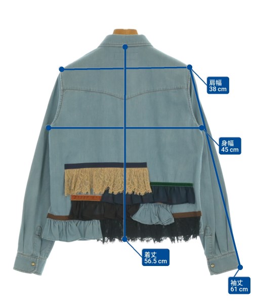 MAX MARA WEEK END LINE（マックスマーラ　ウィークエンドライン）カジュアルシャツ 青 サイズ:40(M位) レディース/2200674677043