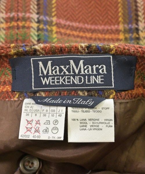 MAX MARA WEEK END LINE（マックスマーラ　ウィークエンドライン）ひざ丈スカート 赤 サイズ:40(M位) レディース/2200675555012