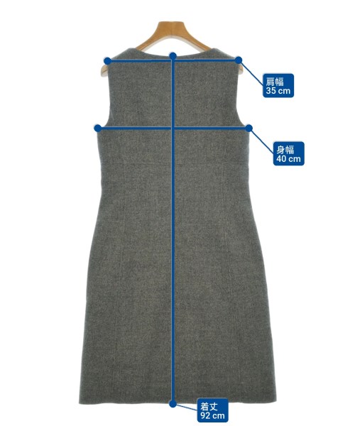 MAX MARA WEEK END LINE（マックスマーラ　ウィークエンドライン）ワンピース グレー サイズ:40(M位) レディース/2200675980036