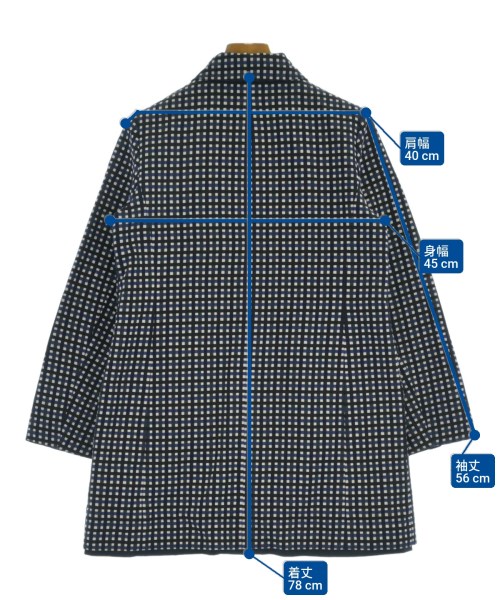 MAX MARA WEEK END LINE（マックスマーラ　ウィークエンドライン）ステンカラーコート その他（柄物・カラフル） サイズ:36(XS位) レディース/2200677630014