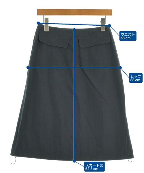 MAX MARA WEEK END LINE（マックスマーラ　ウィークエンドライン）ひざ丈スカート 黒 サイズ:40(M位) レディース/2200677714363