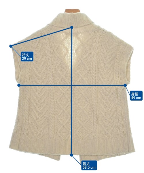 MAX MARA WEEK END LINE（マックスマーラ　ウィークエンドライン）ニット・セーター 白 サイズ:M レディース/2200678925058