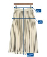 MAX MARA WEEK END LINE（マックスマーラ　ウィークエンドライン）ロング・マキシ丈スカート 白 サイズ:M レディース/2200673426123