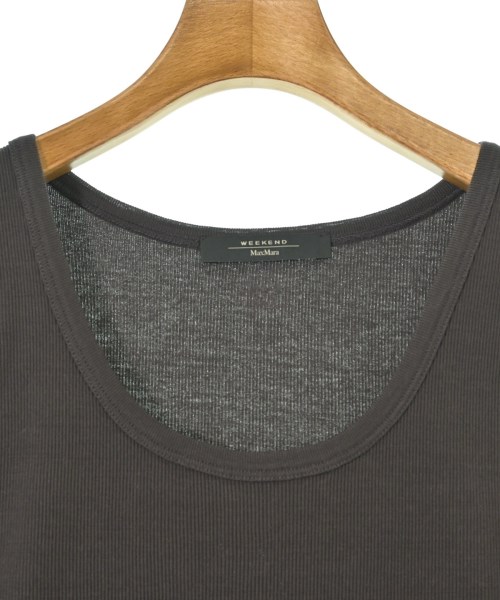 MAX MARA WEEK END LINE（マックスマーラ　ウィークエンドライン）タンクトップ 茶 サイズ:M レディース/2200691841120