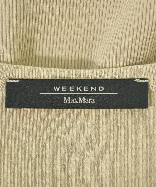 MAX MARA WEEK END LINE（マックスマーラ　ウィークエンドライン）タンクトップ ベージュ サイズ:M レディース/2200691841137