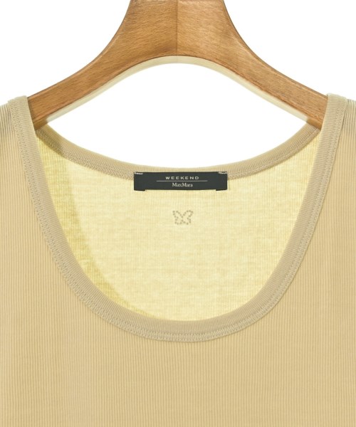 MAX MARA WEEK END LINE（マックスマーラ　ウィークエンドライン）タンクトップ ベージュ サイズ:M レディース/2200691841137