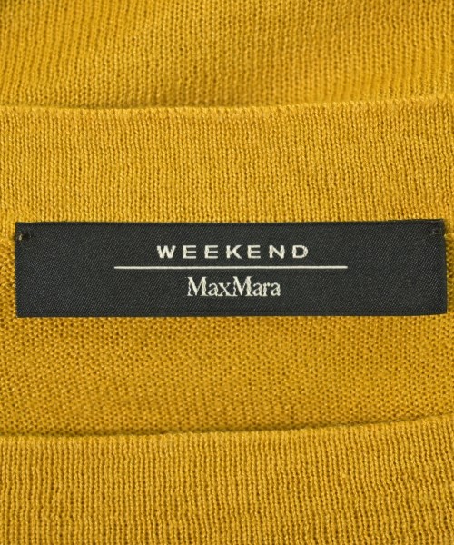 MAX MARA WEEK END LINE（マックスマーラ　ウィークエンドライン）ベスト/ノースリーブ 黄 サイズ:-(M位) レディース/2200691841151