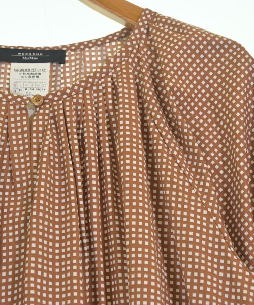 MAX MARA WEEK END LINE（マックスマーラ　ウィークエンドライン）シャツワンピース 茶 サイズ:40(M位) レディース/2200698335028