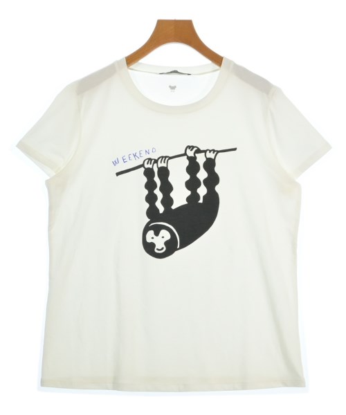 MAX MARA WEEK END LINE(マックスマーラ　ウィークエンドライン)Tシャツ・カットソー 白 サイズ:F/2200696488030