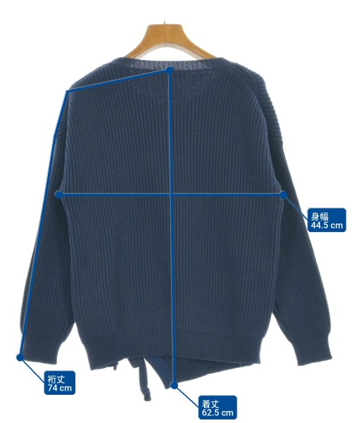 MAX MARA WEEK END LINE（マックスマーラ　ウィークエンドライン）ニット・セーター 青 サイズ:M レディース/2200696815027