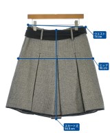 MAX MARA WEEK END LINE（マックスマーラ　ウィークエンドライン）ミニスカート グレー サイズ:40(M位) レディース/2200696815102
