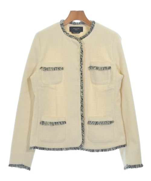 MAX MARA WEEK END LINE(マックスマーラ　ウィークエンドライン)ノーカラージャケット ベージュ サイズ:44(L位)/2200693006015