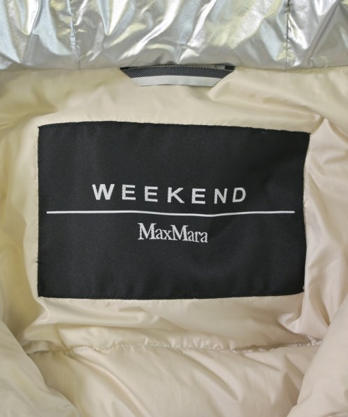MAX MARA WEEK END LINE（マックスマーラ　ウィークエンドライン）ダウンジャケット/ダウンベスト シルバー サイズ:38(S位) レディース/2200701763497