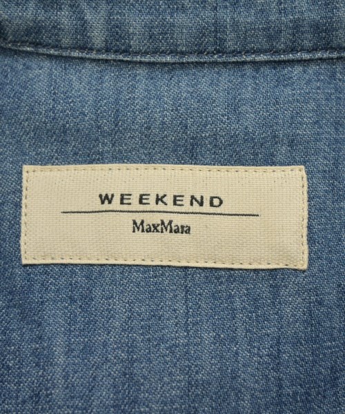 MAX MARA WEEK END LINE（マックスマーラ　ウィークエンドライン）カジュアルシャツ 青 サイズ:36(XS位) レディース/2200655056195
