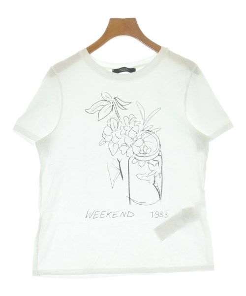 MAX MARA WEEK END LINE(マックスマーラ　ウィークエンドライン)Tシャツ・カットソー 白 サイズ:S/2200650465053