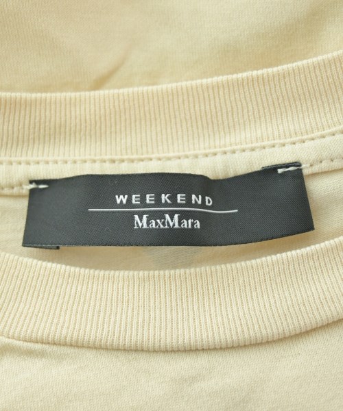 MAX MARA WEEK END LINE（マックスマーラ　ウィークエンドライン）Tシャツ・カットソー ベージュ サイズ:S レディース/2200650465077