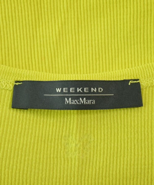 MAX MARA WEEK END LINE（マックスマーラ　ウィークエンドライン）タンクトップ 黄 サイズ:M レディース/2200650465084