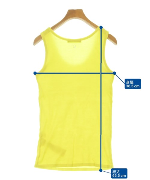 MAX MARA WEEK END LINE（マックスマーラ　ウィークエンドライン）タンクトップ 黄 サイズ:M レディース/2200650465084