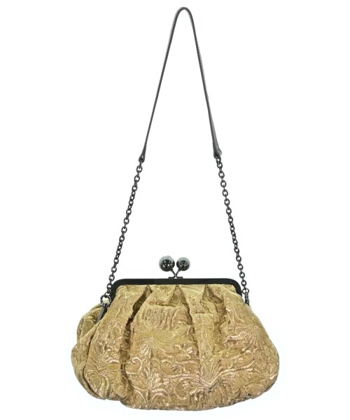 MAX MARA WEEK END LINE（マックスマーラ　ウィークエンドライン）ショルダーバッグ ゴールド サイズ:- レディース/2200656169023