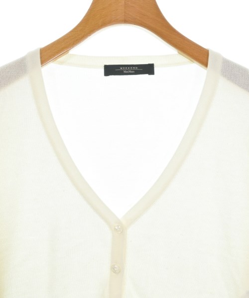 MAX MARA WEEK END LINE（マックスマーラ　ウィークエンドライン）カーディガン 白 サイズ:M レディース/2200657209063