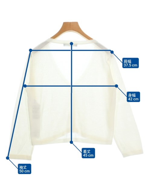 MAX MARA WEEK END LINE（マックスマーラ　ウィークエンドライン）カーディガン 白 サイズ:M レディース/2200657209063