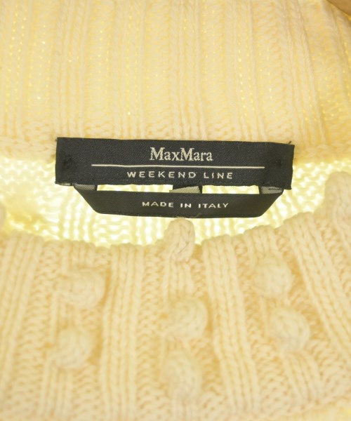 MAX MARA WEEK END LINE（マックスマーラ　ウィークエンドライン）ニット・セーター 白 サイズ:M レディース/2200655186021