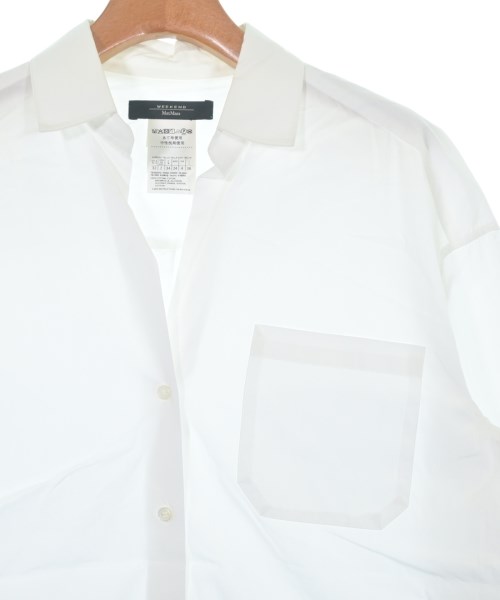 MAX MARA WEEK END LINE（マックスマーラ　ウィークエンドライン）カジュアルシャツ 白 サイズ:36(XS位) レディース/2200633776015