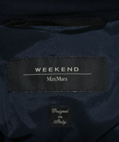MAX MARA WEEK END LINE（マックスマーラ　ウィークエンドライン）ジャケット 紺 サイズ:42(M位) レディース/2200633776077