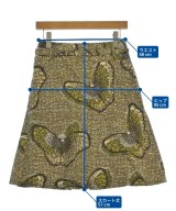 MAX MARA WEEK END LINE（マックスマーラ　ウィークエンドライン）ひざ丈スカート カーキ サイズ:38(S位) レディース/2200712076104