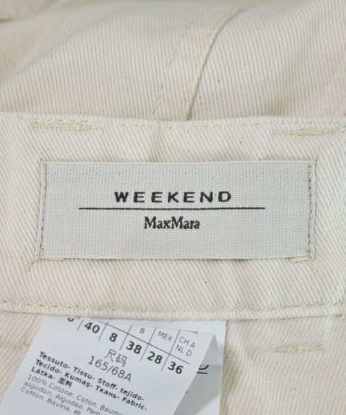 MAX MARA WEEK END LINE（マックスマーラ　ウィークエンドライン）カーゴパンツ 白 サイズ:40(M位) レディース/2200712956017