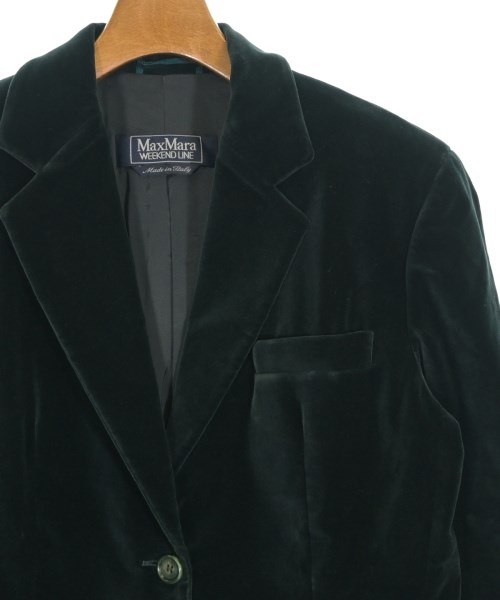 MAX MARA WEEK END LINE（マックスマーラ　ウィークエンドライン）カジュアルジャケット 緑 サイズ:42(M位) レディース/2200713195026