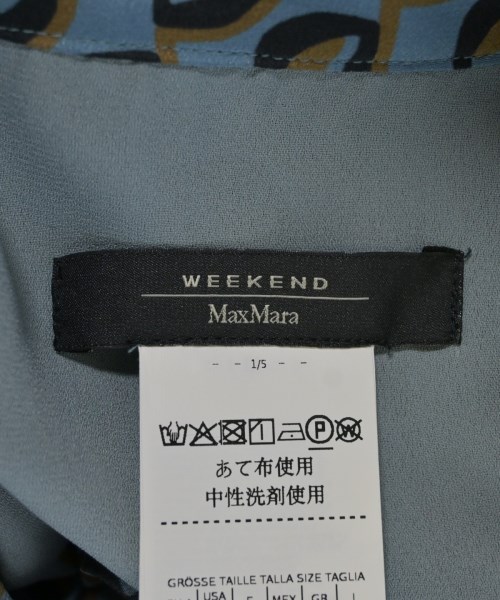 MAX MARA WEEK END LINE（マックスマーラ　ウィークエンドライン）カジュアルシャツ 青 サイズ:40(M位) レディース/2200710076038