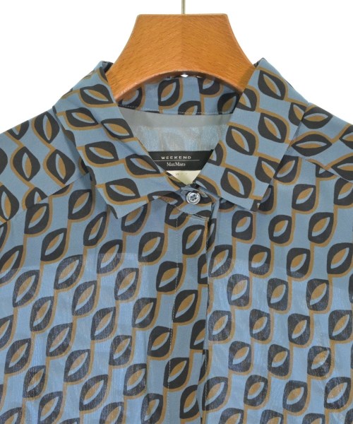 MAX MARA WEEK END LINE（マックスマーラ　ウィークエンドライン）カジュアルシャツ 青 サイズ:40(M位) レディース/2200710076038