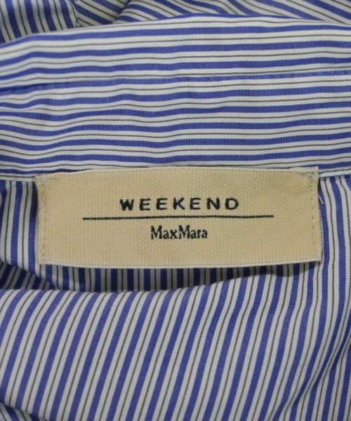 MAX MARA WEEK END LINE（マックスマーラ　ウィークエンドライン）カジュアルシャツ 青 サイズ:38(S位) レディース/2200710197054