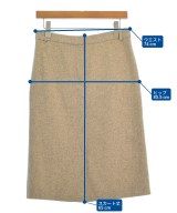 MAX MARA WEEK END LINE（マックスマーラ　ウィークエンドライン）ひざ丈スカート ベージュ サイズ:42(M位) レディース/2200713312232