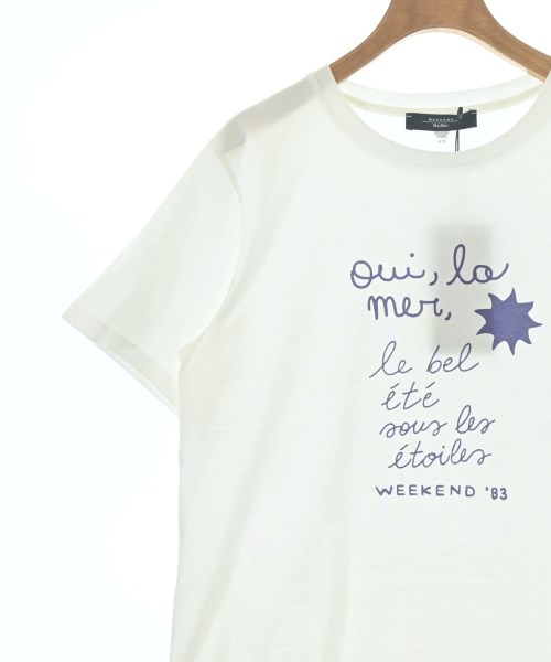 MAX MARA WEEK END LINE（マックスマーラ　ウィークエンドライン）Tシャツ・カットソー 白 サイズ:L レディース/2200711510098
