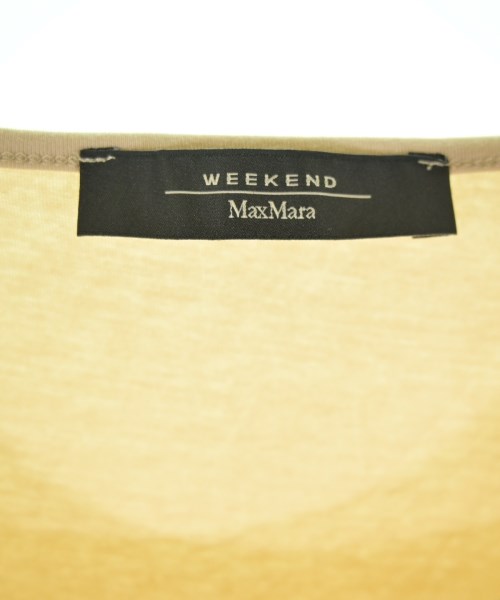 MAX MARA WEEK END LINE（マックスマーラ　ウィークエンドライン）Tシャツ・カットソー ベージュ サイズ:S レディース/2200716453048