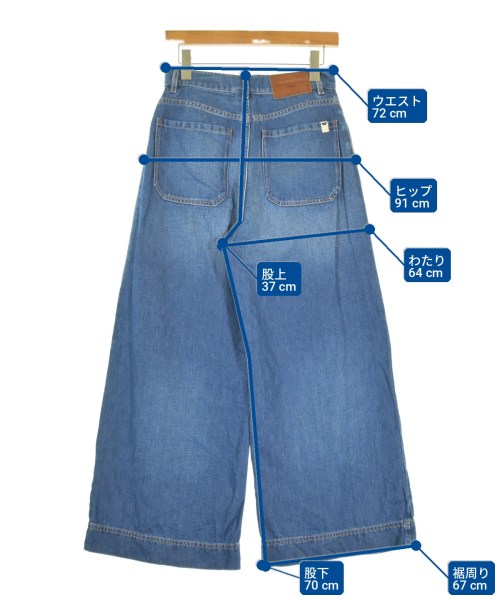 MAX MARA WEEK END LINE（マックスマーラ　ウィークエンドライン）デニムパンツ 青 サイズ:40(M位) レディース/2200716962014