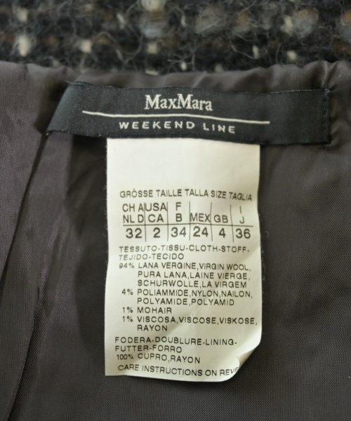 MAX MARA WEEK END LINE（マックスマーラ　ウィークエンドライン）ミニスカート 黒 サイズ:36(XS位) レディース/2200639894027