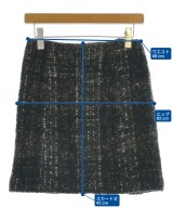 MAX MARA WEEK END LINE（マックスマーラ　ウィークエンドライン）ミニスカート 黒 サイズ:36(XS位) レディース/2200639894027