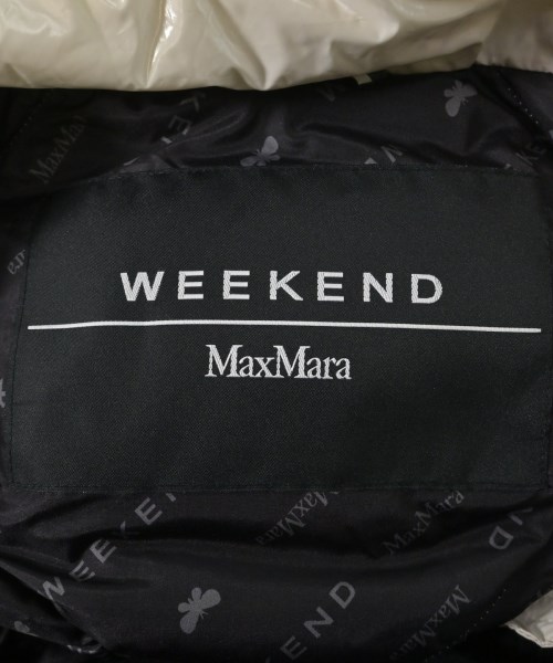 MAX MARA WEEK END LINE（マックスマーラ　ウィークエンドライン）ダウンジャケット/ダウンベスト 白 サイズ:42(M位) レディース/2200646262017